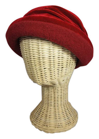 Jeanette – Boiled Wool Cloche