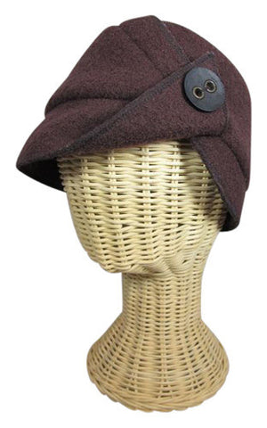 Victor Boiled Wool Cloche