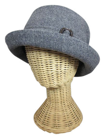 Chelsea Cloche – Herringbone Wool