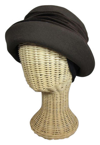 Jeanette – Melton Wool Cloche