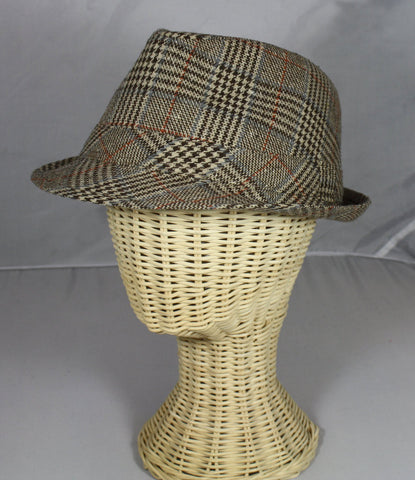 Plaid Fedora
