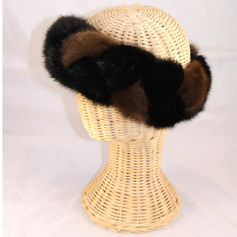 Braided Mink Headband