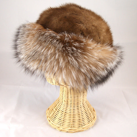 Mink & Coyote Hat