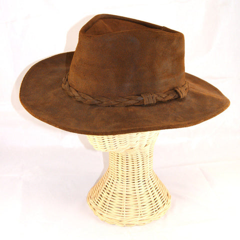 Leather Outback Hat