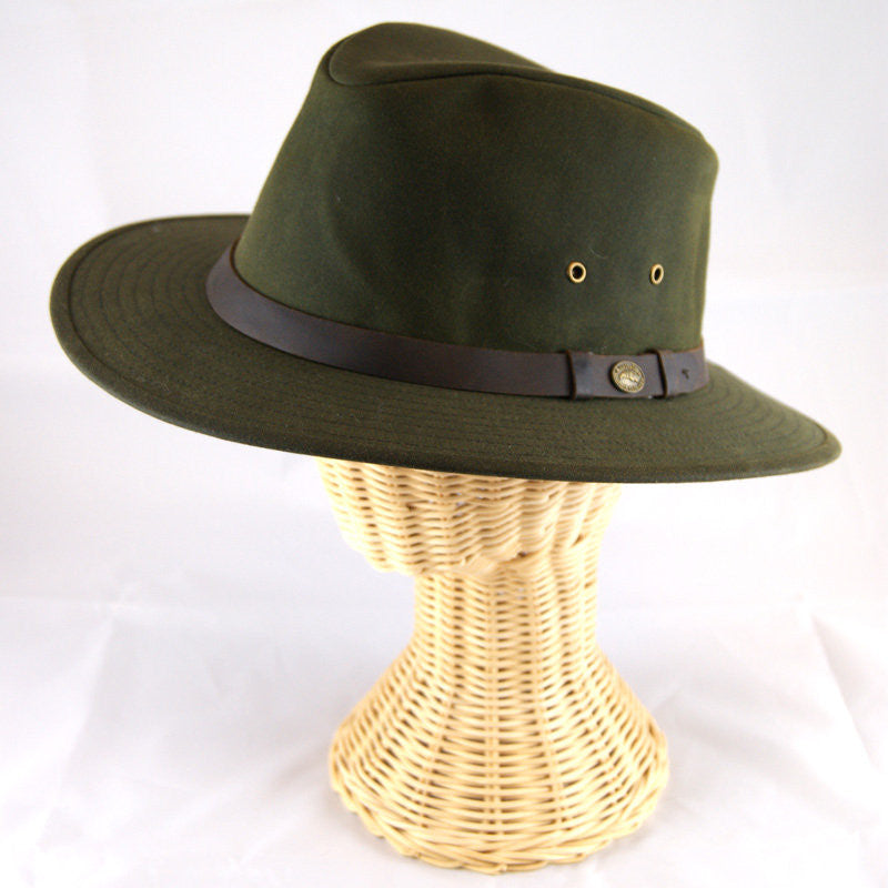 Waxed Cotton Safari Hat